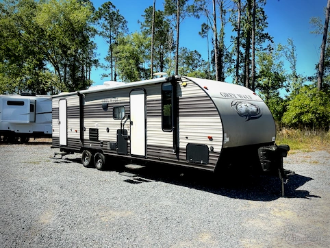 Used 2018 Forest River Cherokee Grey Wolf 26DBH Featured Photo