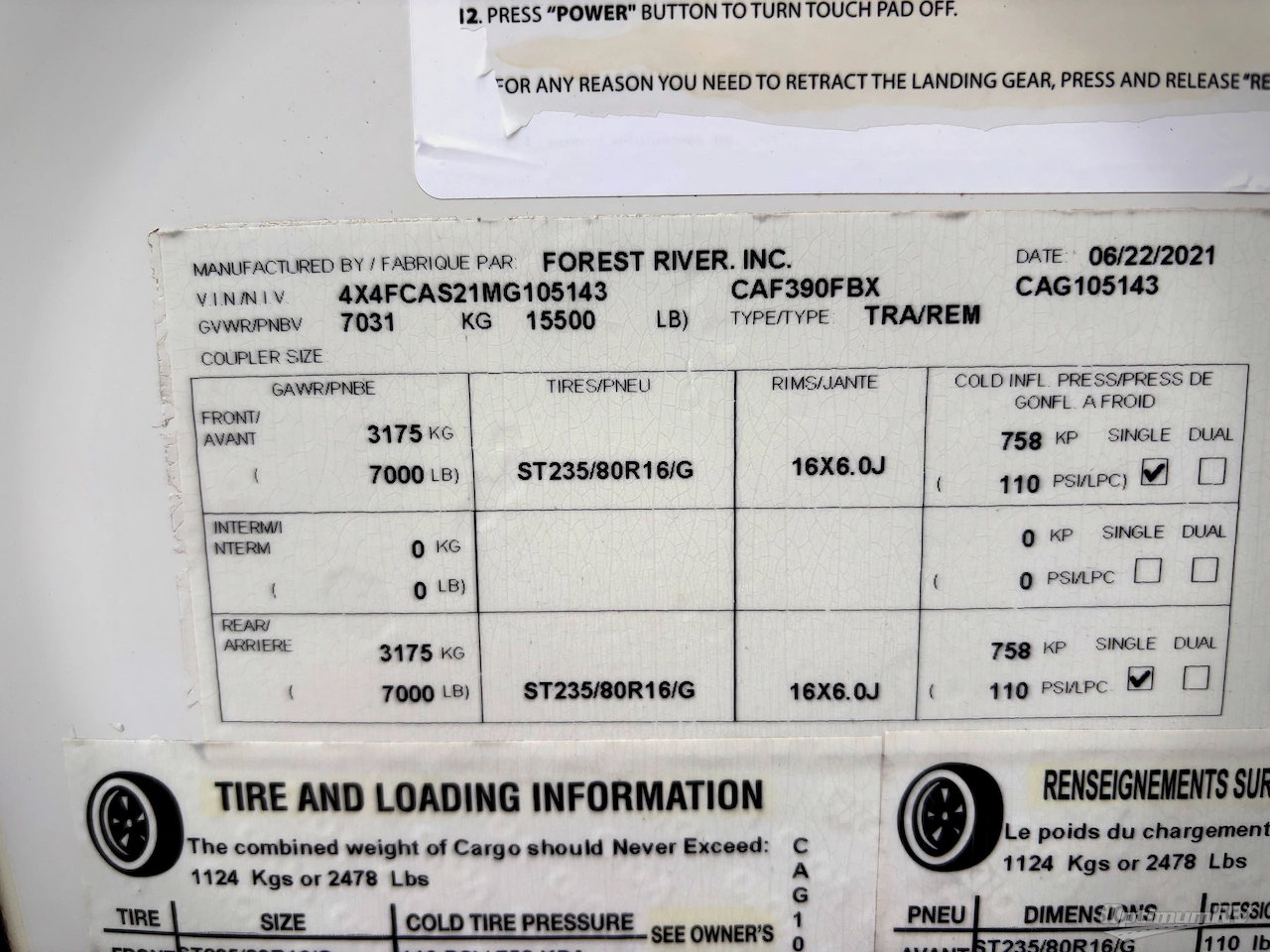 2021 Forest River Cardinal Luxury 390FBX Photo 29
