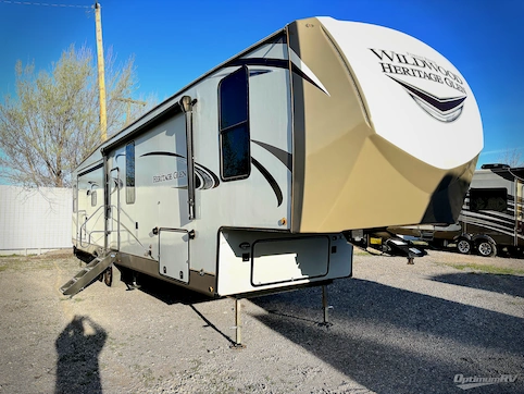Used 2021 Forest River RV Wildwood Heritage Glen 370BL Featured Photo