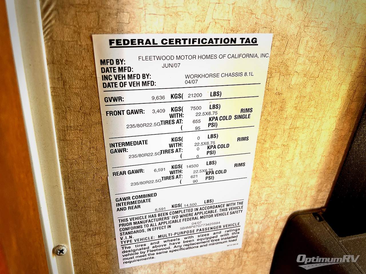 2008 Fleetwood Terra LX 34N Photo 23