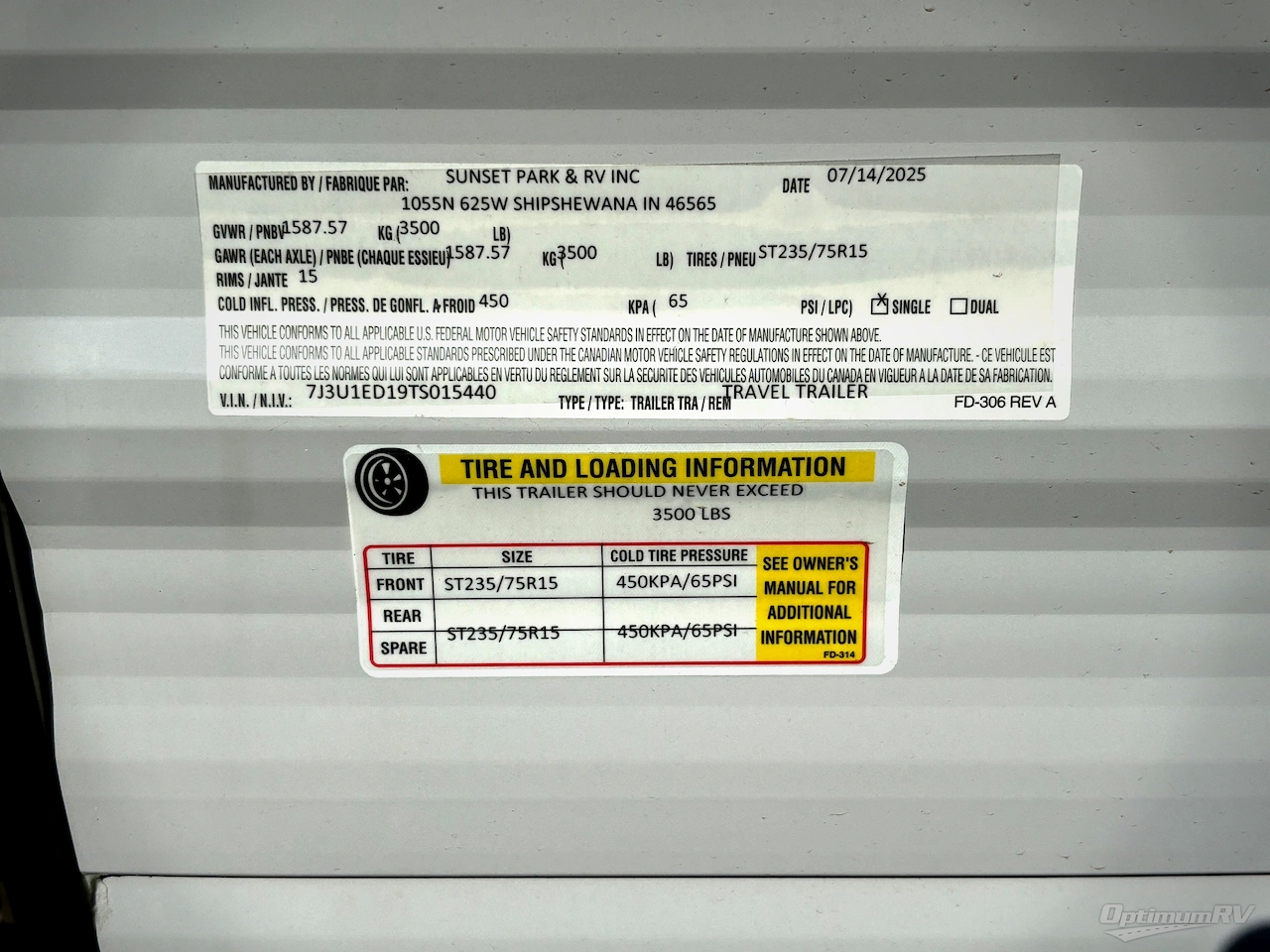 2026 Sunset Park Sun Lite LTD 13BD Photo 10