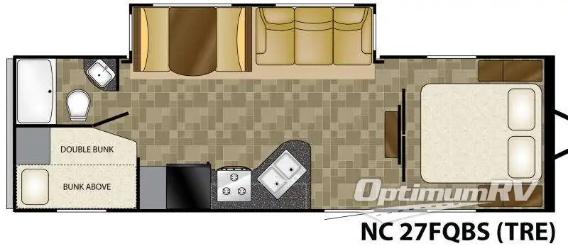 2013 Heartland Trail Runner SLT 27FQBS SLT Floorplan Photo