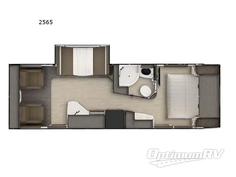 2026 Lance Lance Travel Trailers 2565 Floorplan Photo