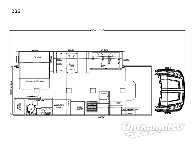 2023 NeXus VERRADO 28S Floorplan Photo