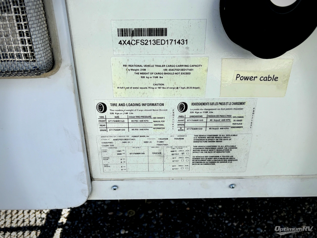 2014 Forest River Flagstaff Classic T12BH Photo 8