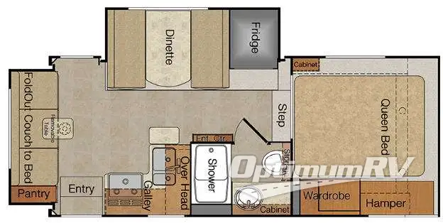 2015 Lance Lance 1172 Floorplan Photo