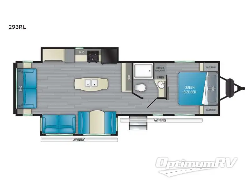 2022 Heartland Sundance Ultra Lite 293RL RV Floorplan Photo
