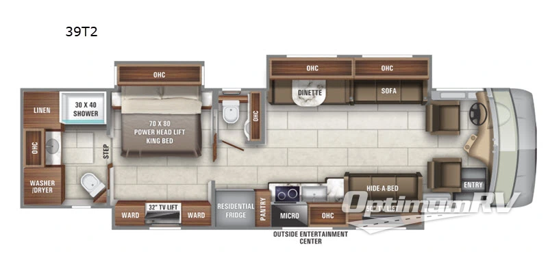 2021 Jayco Embark 39T2 Floorplan Photo