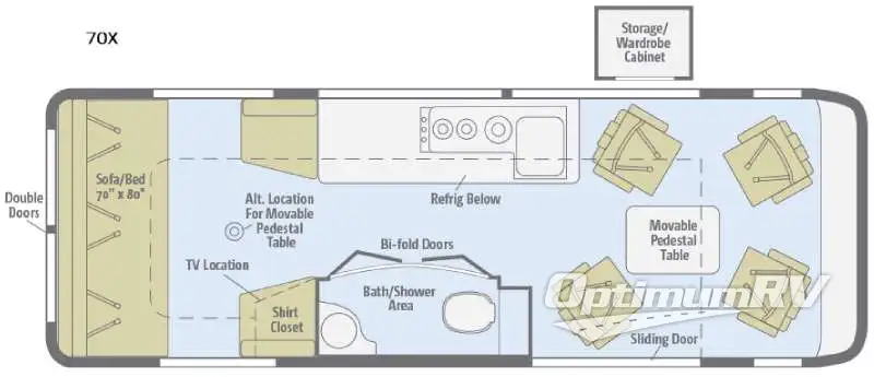 2016 Winnebago Era 70X RV Floorplan Photo