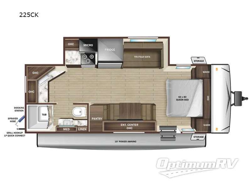 2024 Starcraft Super Lite 225CK RV Floorplan Photo