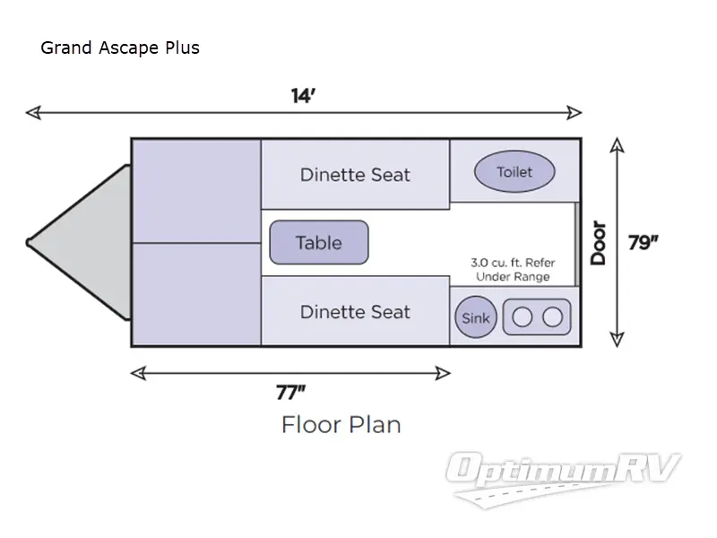 2024 ALiner Ascape Grand Ascape Plus RV Floorplan Photo