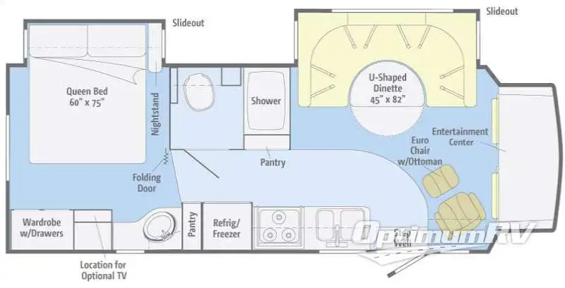2011 Winnebago Aspect 28T Floorplan Photo