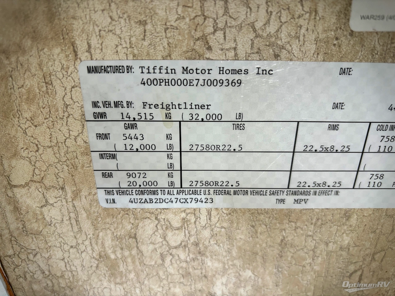 2007 Tiffin Phaeton 40QDH Photo 22