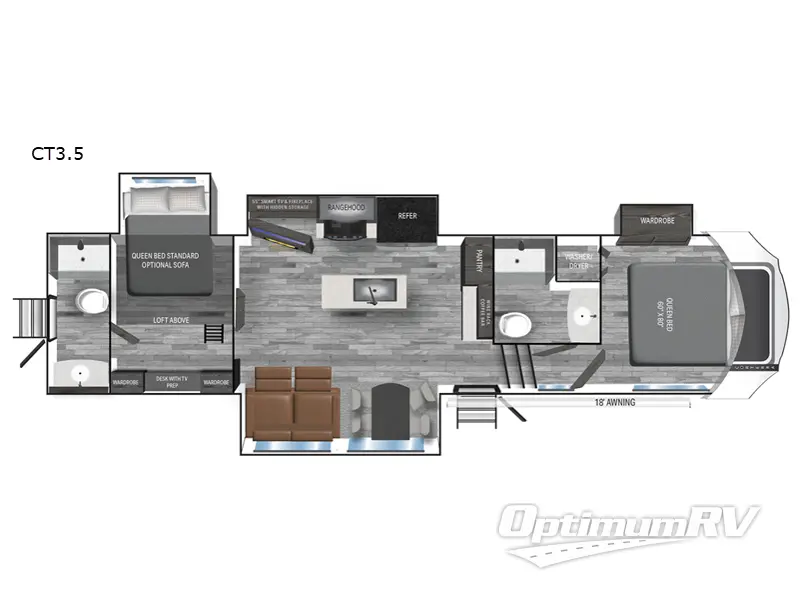 2025 Heartland Corterra CT3.5 Floorplan Photo