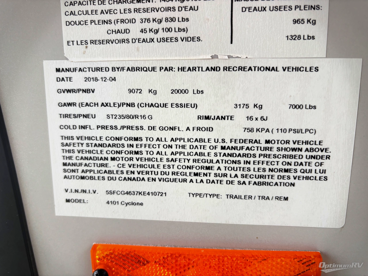 2019 Heartland Cyclone 4101KING Photo 27