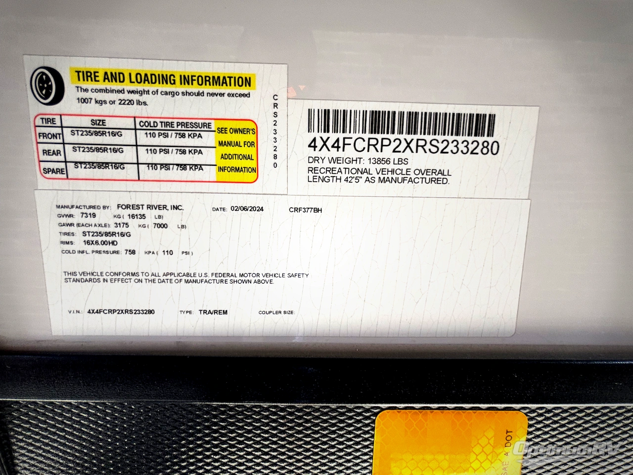 2024 Forest River Cedar Creek 377BH Photo 32