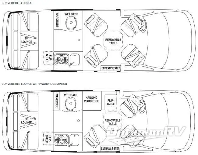 2010 Airstream Avenue Avenue Floorplan Photo