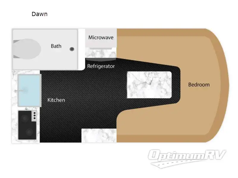 2022 inTech RV Sol Dawn RV Floorplan Photo