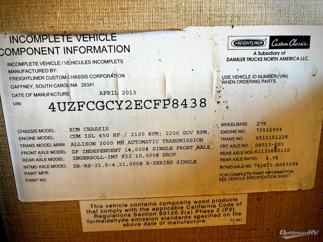 2014 American Coach American Revolution 42T Photo 36