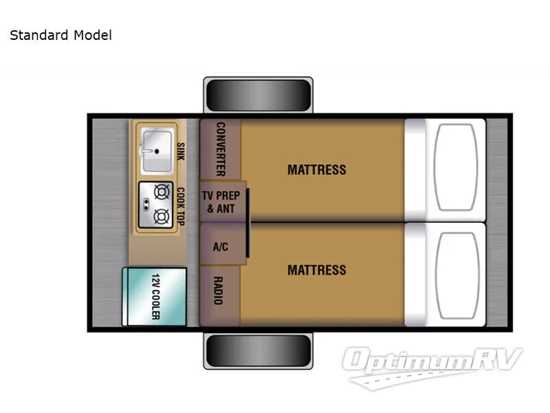 2020 Braxton Creek Bushwhacker Standard Model Floorplan Photo