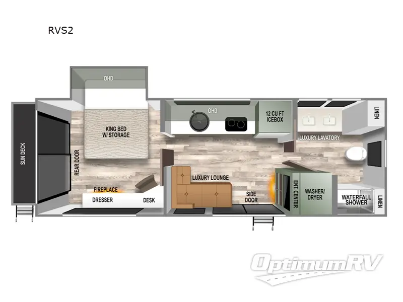 2025 Forest River No Boundaries RV Suite RVS2 RV Floorplan Photo