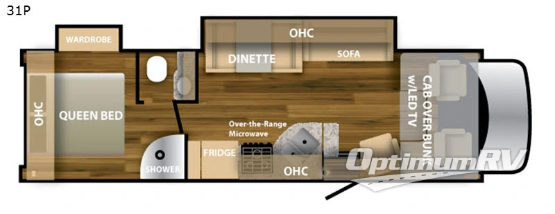 2018 NeXus Phantom 31P RV Floorplan Photo