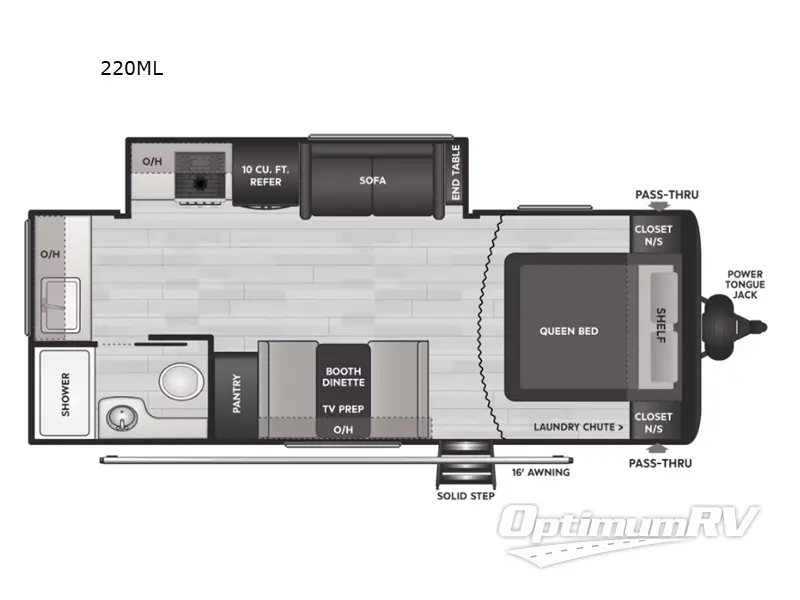 2025 Keystone Springdale 220ML RV Floorplan Photo