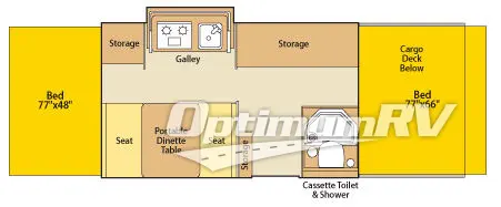 2008 Fleetwood Evolution E2 RV Floorplan Photo