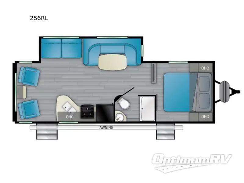 2022 Heartland Prowler 256RL RV Floorplan Photo