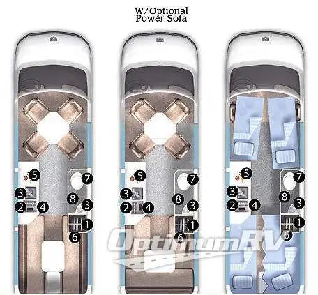 2010 Roadtrek Roadtrek RS-Adventurous RV Floorplan Photo