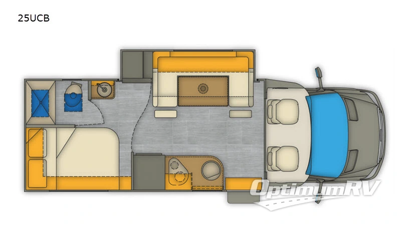 2018 Renegade Vienna 25UCB RV Floorplan Photo