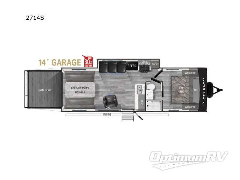 2023 Heartland Lithium 2714S RV Floorplan Photo