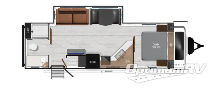 2025 Heartland Corterra 26.3 RV Floorplan Photo