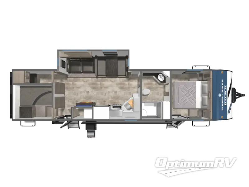 2025 Palomino Puma Ultra Lite 337BH RV Floorplan Photo