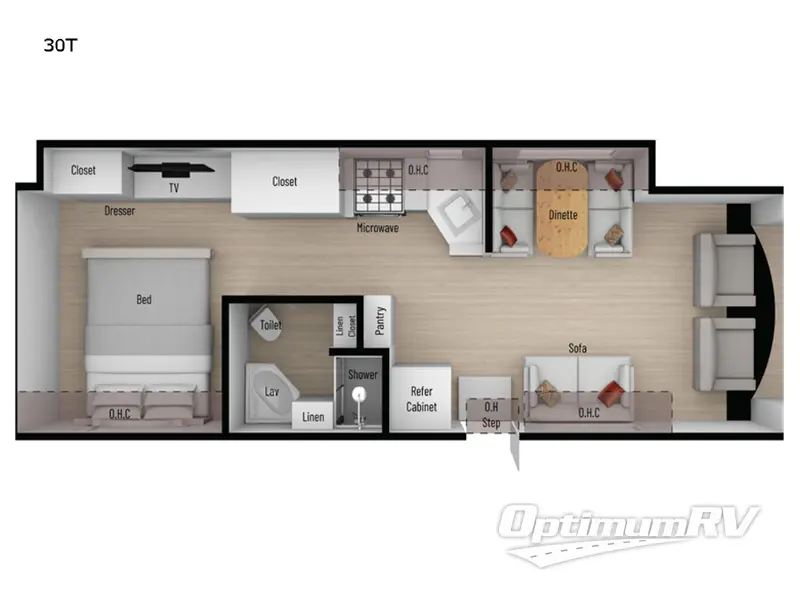 2022 NeXus Triumph 30T RV Floorplan Photo