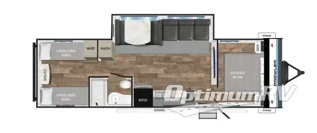 2025 Heartland Prowler Lynx 3005QBX RV Floorplan Photo