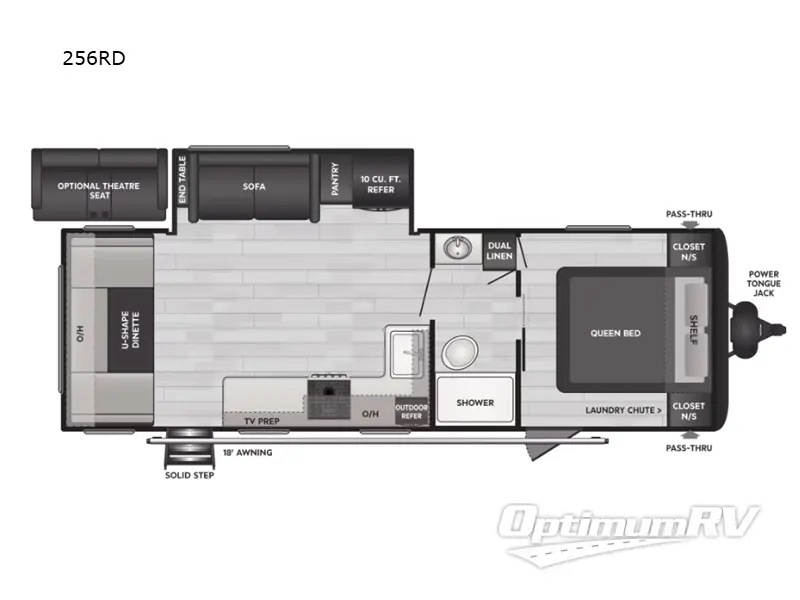 2024 Keystone Springdale 256RD RV Floorplan Photo