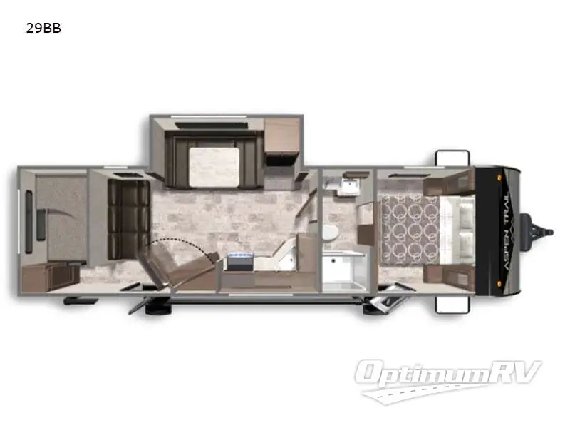 2021 Dutchmen Aspen Trail LE 29BB RV Floorplan Photo