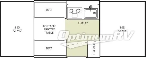 2006 Fleetwood Element Cobalt RV Floorplan Photo