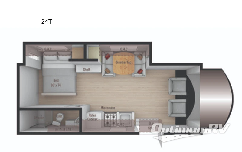 2020 NeXus Triumph 24T RV Floorplan Photo