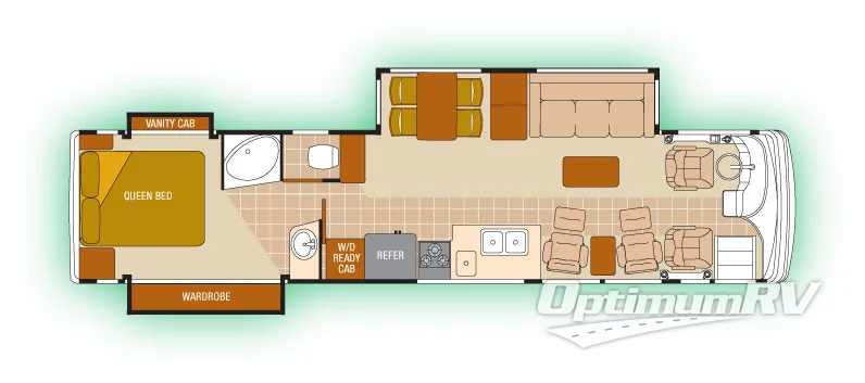 2006 Alfa Leisure See Ya! Diesel 1004 - SY40FD RV Floorplan Photo