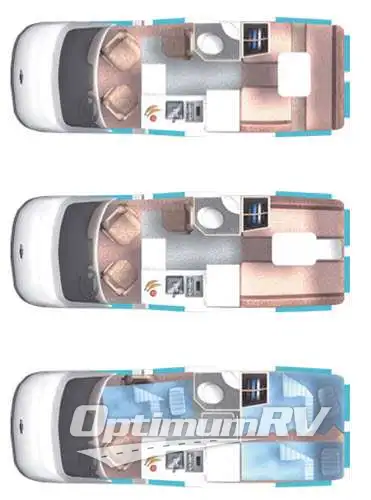 2015 Roadtrek Popular 210-Popular RV Floorplan Photo