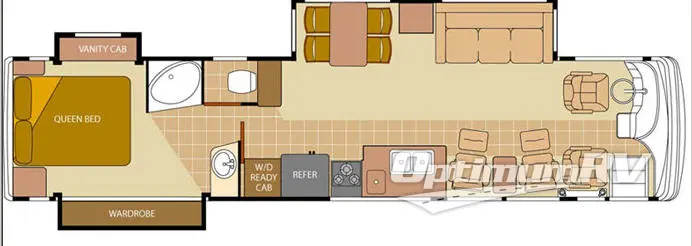 2007 Alfa Leisure See Ya! Gold Diesel 1002 RV Floorplan Photo