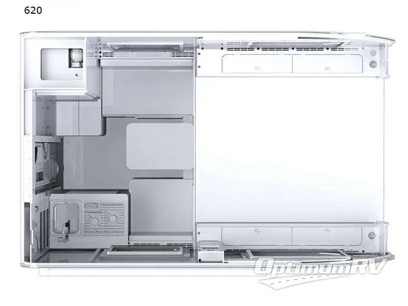 2023 nuCamp Cirrus 620 RV Floorplan Photo