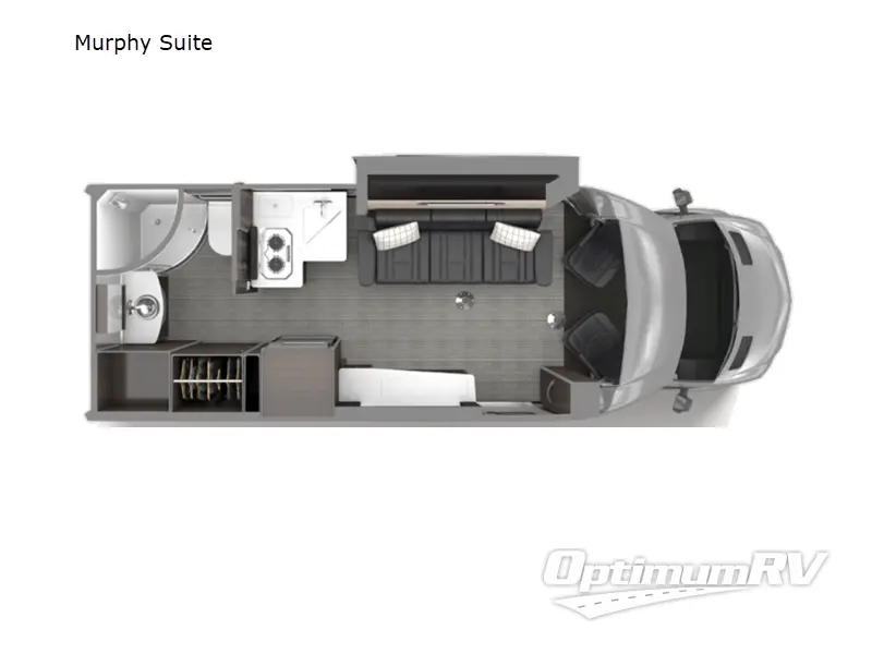 2022 Airstream Atlas Murphy Suite RV Floorplan Photo