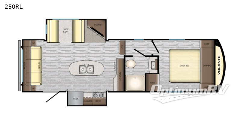 2019 CrossRoads Volante 250RL Floorplan Photo