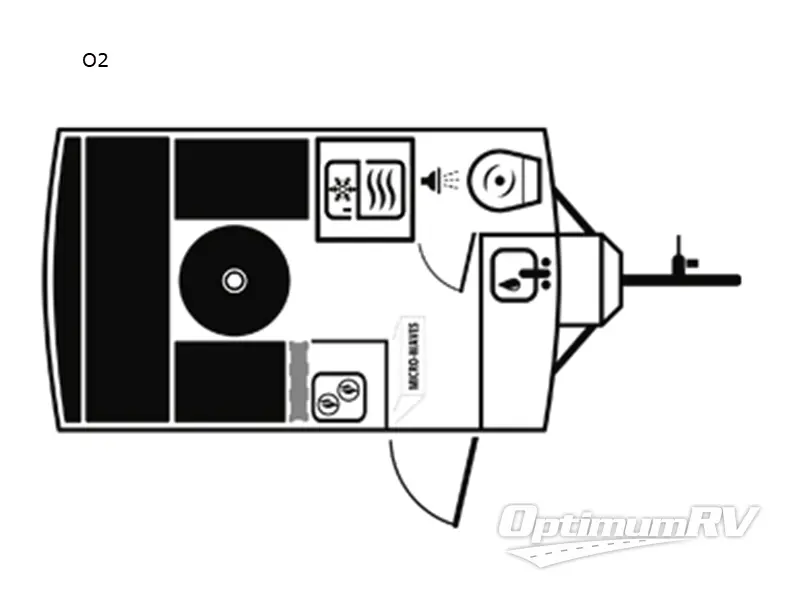 2021 HELIO O Series O2 RV Floorplan Photo