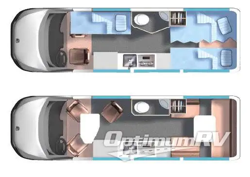 2015 Roadtrek Roadtrek CS-Adventurous RV Floorplan Photo