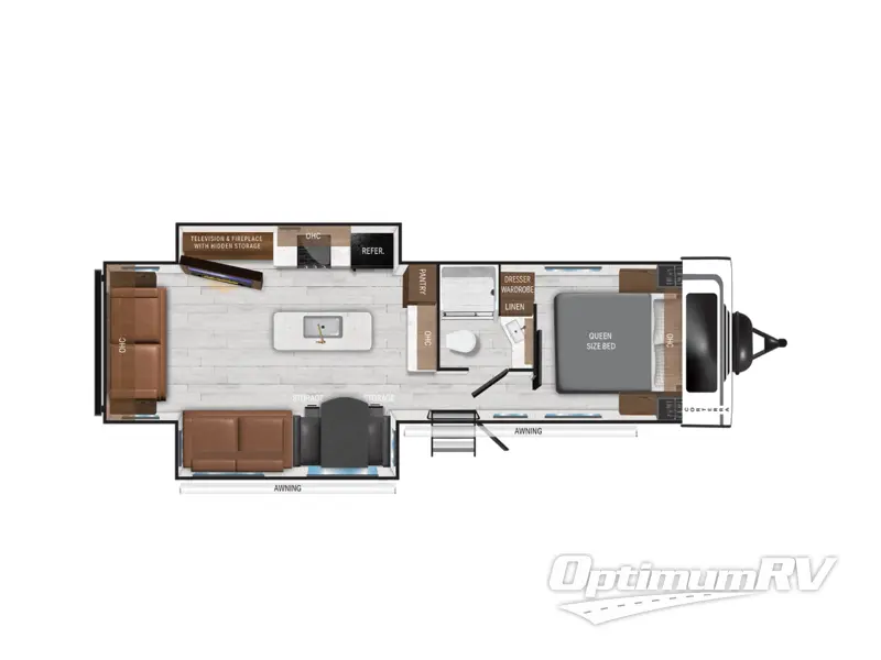 2025 Heartland Corterra 30.3RL RV Floorplan Photo